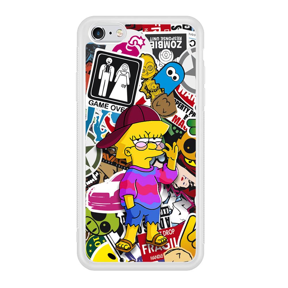 Lisa Simpson Relax and Grown-Up iPhone 6 Plus | 6s Plus Case-Oxvistore