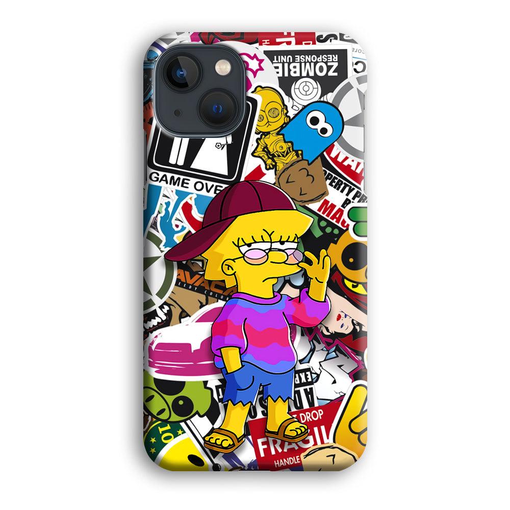 Lisa Simpson Relax and Grown-Up iPhone 15 Plus Case-Oxvistore