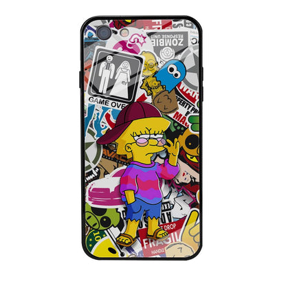 Lisa Simpson Relax and Grown-Up iPhone 6 Plus | 6s Plus Case-Oxvistore