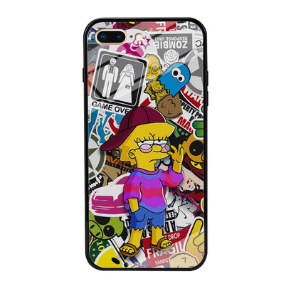 Lisa Simpson Relax and Grown-Up iPhone 7 Plus Case-Oxvistore