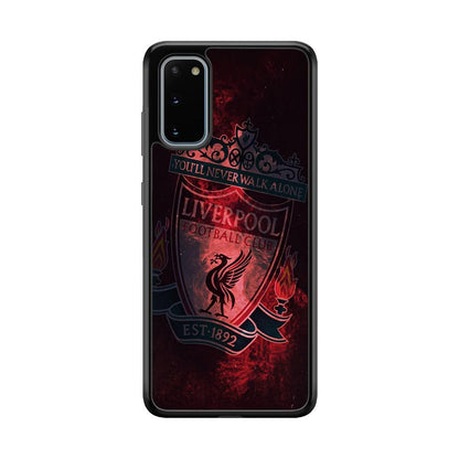 Liverpool Red Moon Illumination Samsung Galaxy S20 Case-Oxvistore