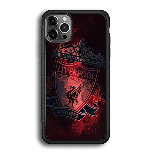 Liverpool Red Moon Illumination iPhone 12 Pro Max Case-Oxvistore