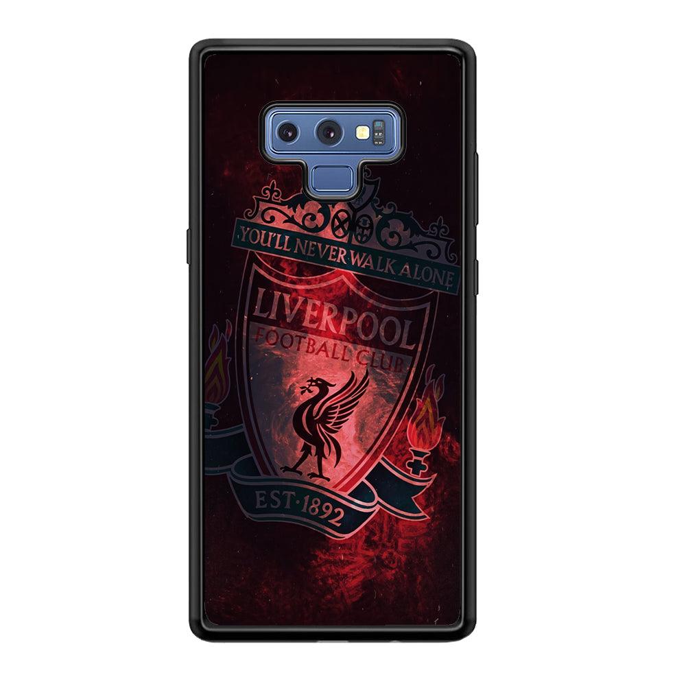 Liverpool Red Moon Illumination Samsung Galaxy Note 9 Case-Oxvistore