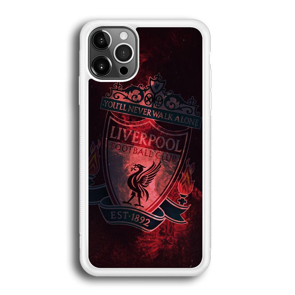 Liverpool Red Moon Illumination iPhone 12 Pro Max Case-Oxvistore