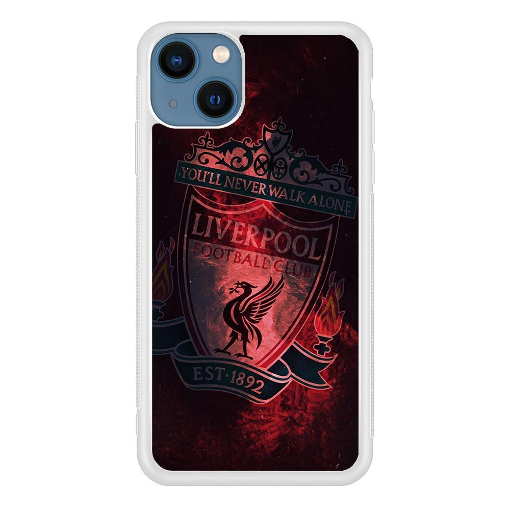 Liverpool Red Moon Illumination iPhone 13 Case-Oxvistore