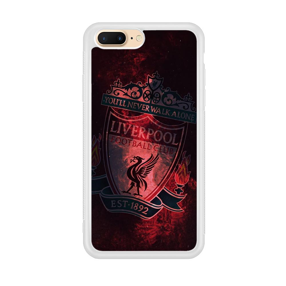 Liverpool Red Moon Illumination iPhone 8 Plus Case-Oxvistore