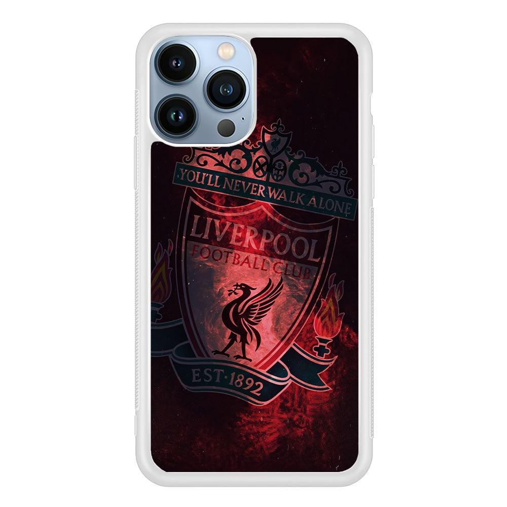 Liverpool Red Moon Illumination iPhone 15 Pro Case-Oxvistore