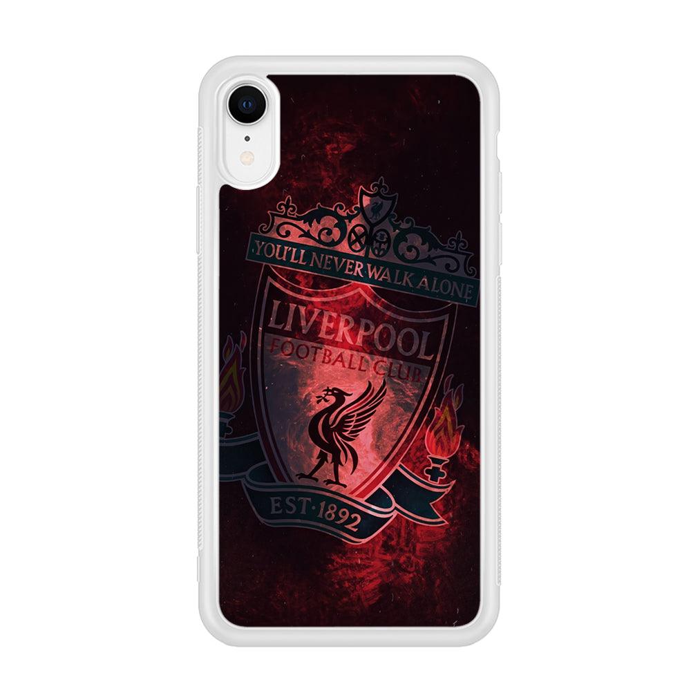 Liverpool Red Moon Illumination iPhone XR Case-Oxvistore