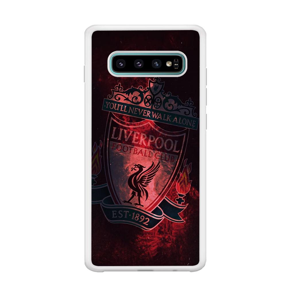 Liverpool Red Moon Illumination Samsung Galaxy S10 Plus Case-Oxvistore