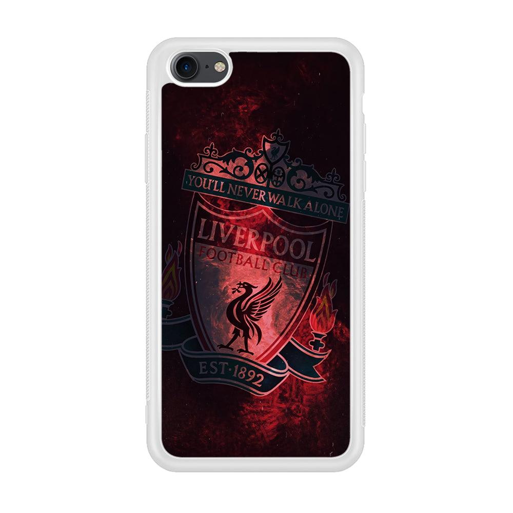 Liverpool Red Moon Illumination iPhone 8 Case-Oxvistore