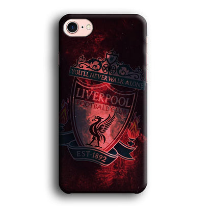 Liverpool Red Moon Illumination iPhone 8 Case-Oxvistore