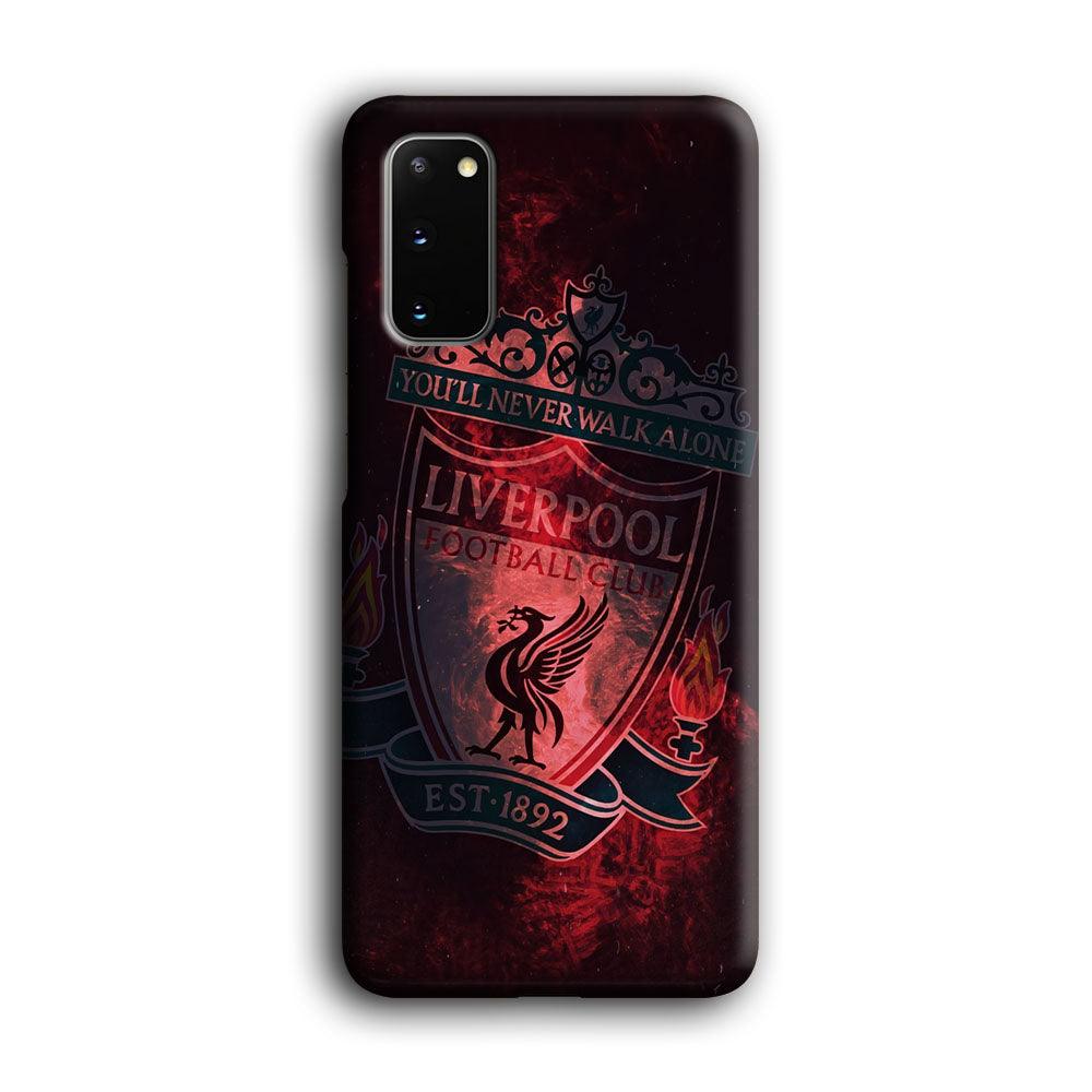 Liverpool Red Moon Illumination Samsung Galaxy S20 Case-Oxvistore