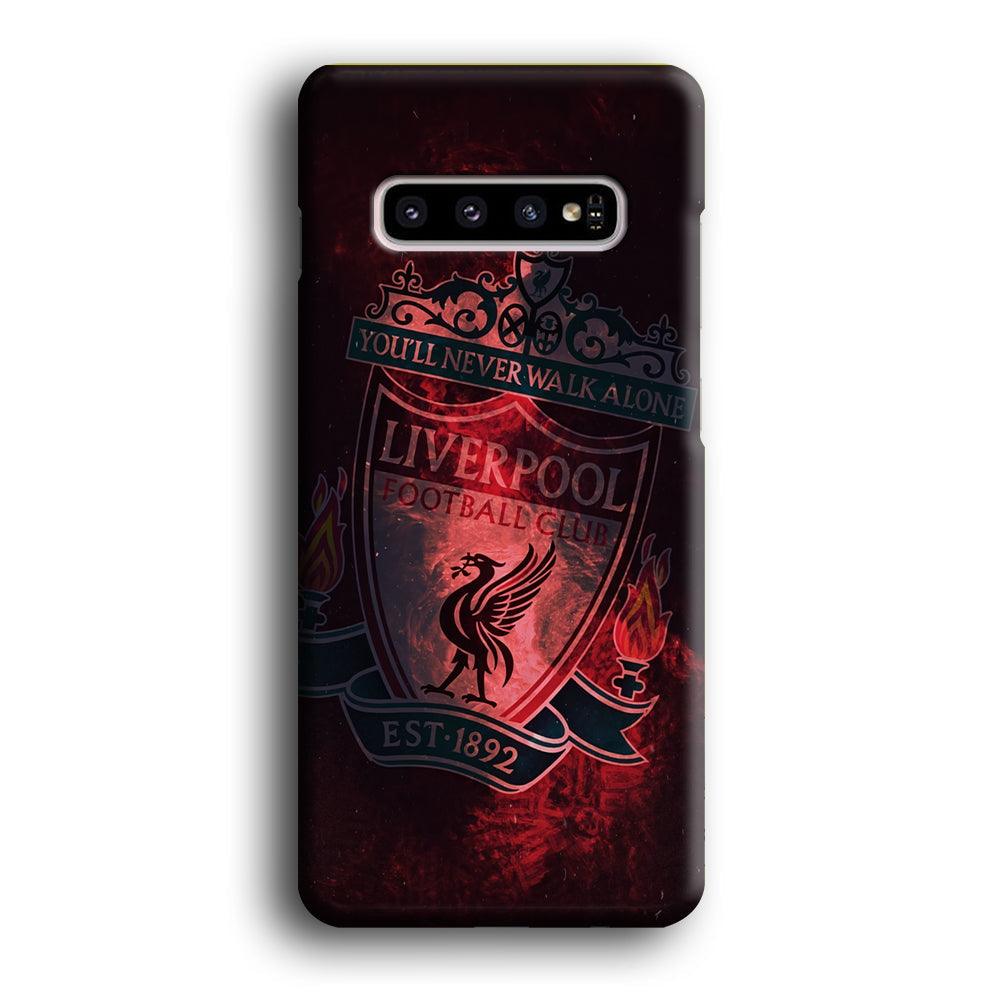 Liverpool Red Moon Illumination Samsung Galaxy S10 Plus Case-Oxvistore