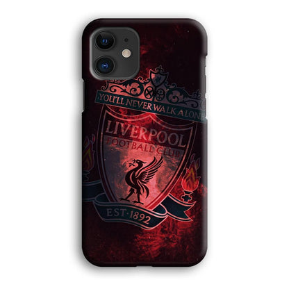 Liverpool Red Moon Illumination iPhone 12 Case-Oxvistore