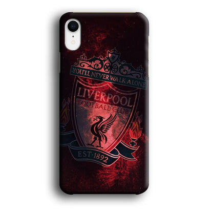 Liverpool Red Moon Illumination iPhone XR Case-Oxvistore