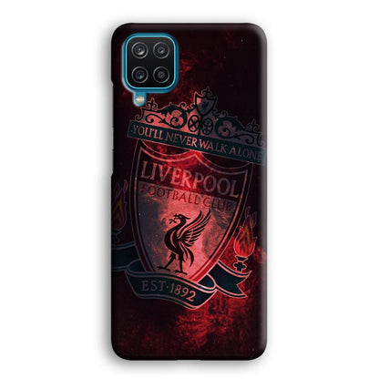 Liverpool Red Moon Illumination Samsung Galaxy A12 Case-Oxvistore