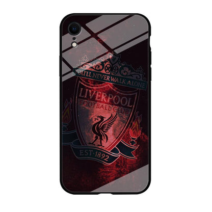 Liverpool Red Moon Illumination iPhone XR Case-Oxvistore