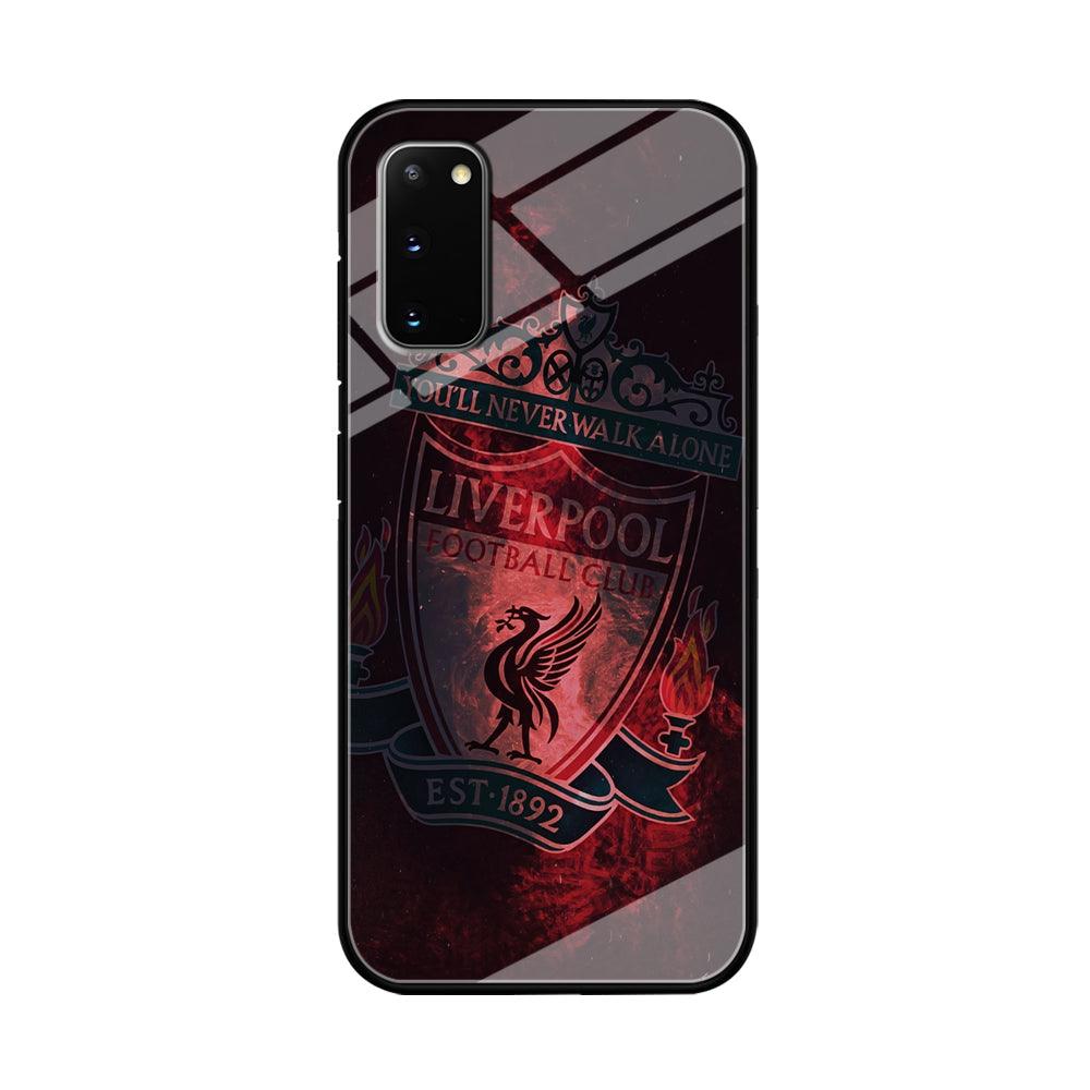 Liverpool Red Moon Illumination Samsung Galaxy S20 Case-Oxvistore