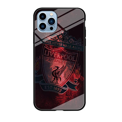 Liverpool Red Moon Illumination iPhone 12 Pro Max Case-Oxvistore