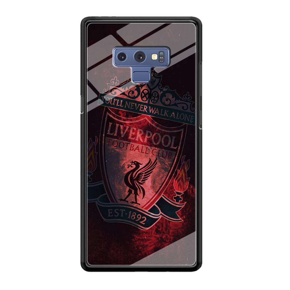 Liverpool Red Moon Illumination Samsung Galaxy Note 9 Case-Oxvistore