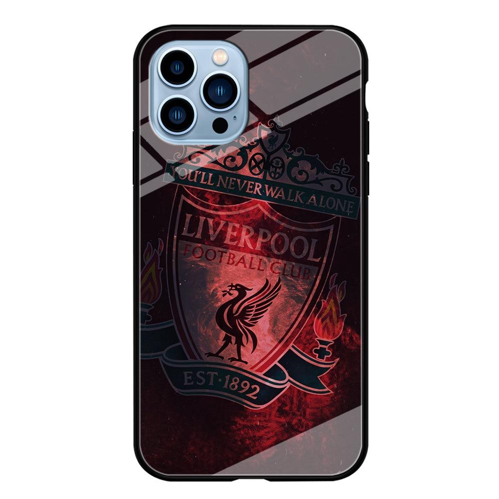 Liverpool Red Moon Illumination iPhone 15 Pro Case-Oxvistore