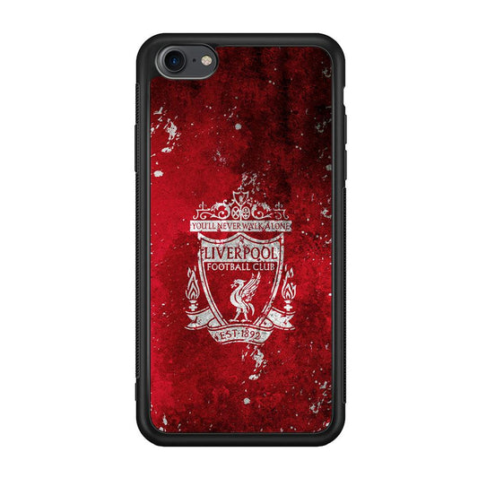 Liverpool Signature on The Wall iPhone 7 Case-Rubber Black (2D Case)-Oxvistore