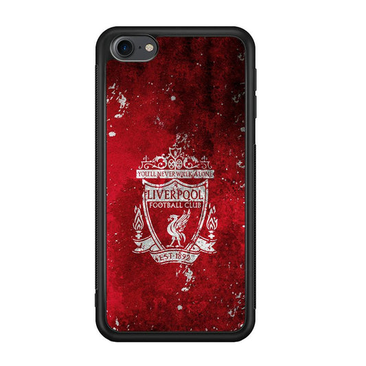 Liverpool Signature on The Wall iPod Touch 6 Case-Rubber Black (2D Case)-Oxvistore