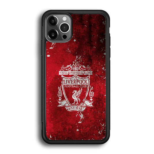 Liverpool Signature on The Wall iPhone 12 Pro Max Case-Rubber Black (2D Case)-Oxvistore
