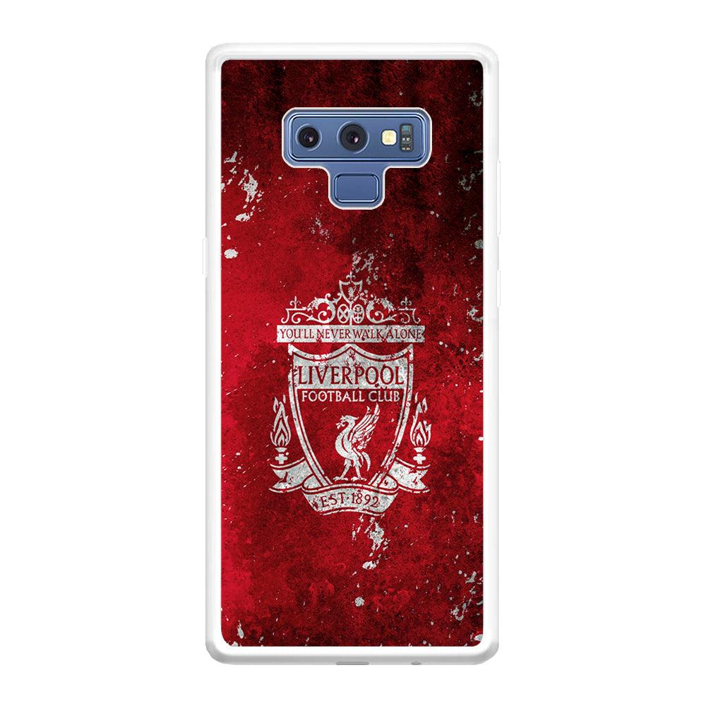 Liverpool Signature on The Wall Samsung Galaxy Note 9 Case-Oxvistore