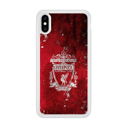 Liverpool Signature on The Wall iPhone X Case-Oxvistore