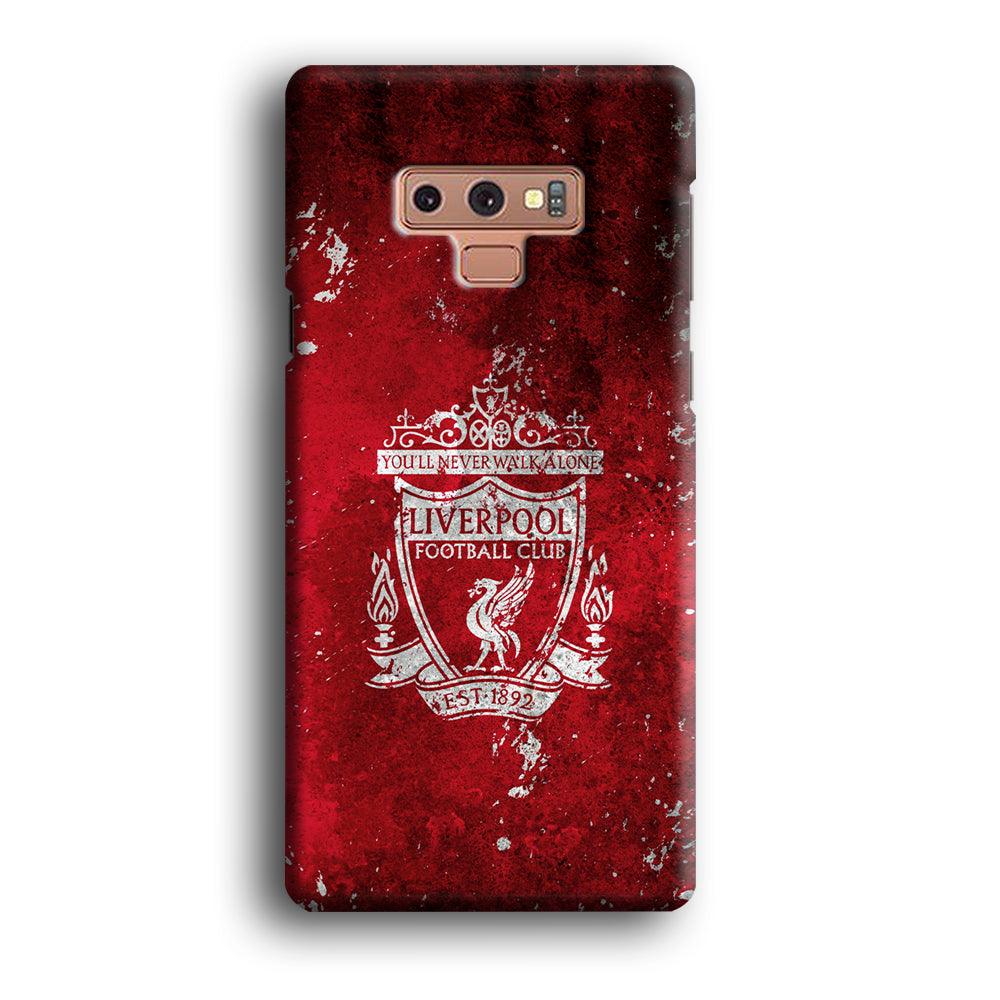 Liverpool Signature on The Wall Samsung Galaxy Note 9 Case-Oxvistore