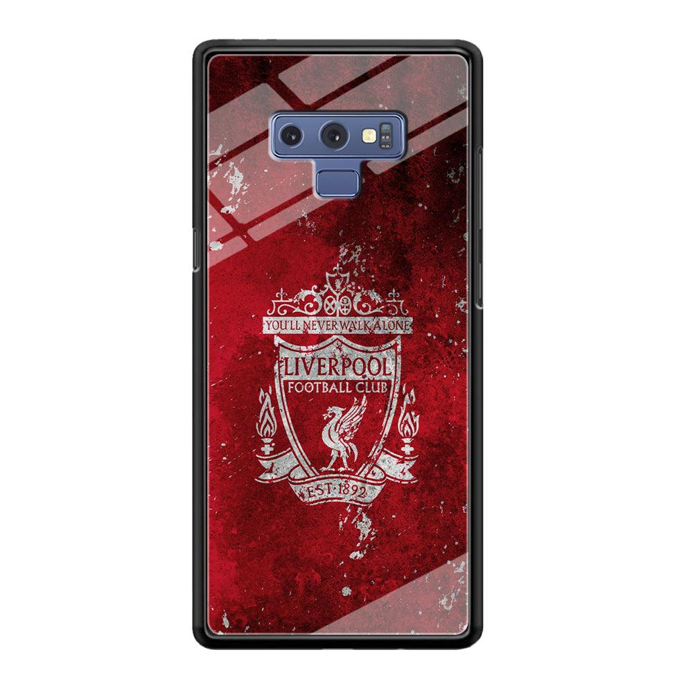 Liverpool Signature on The Wall Samsung Galaxy Note 9 Case-Oxvistore