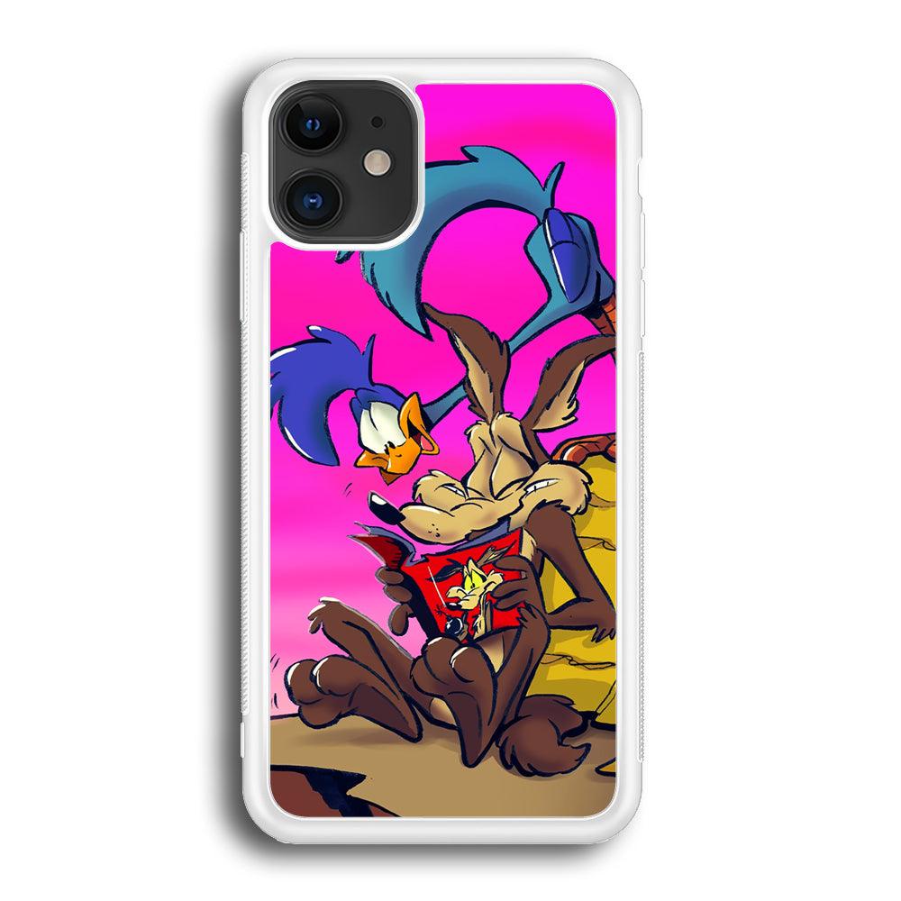 Looney Tunes Catch Road Runner iPhone 12 Case-Oxvistore