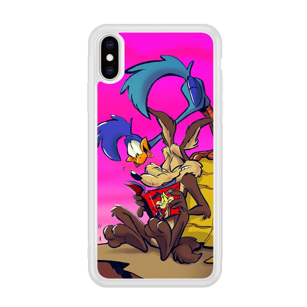 Looney Tunes Catch Road Runner iPhone X Case-Oxvistore