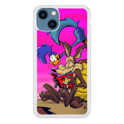 Looney Tunes Catch Road Runner iPhone 15 Plus Case-Oxvistore