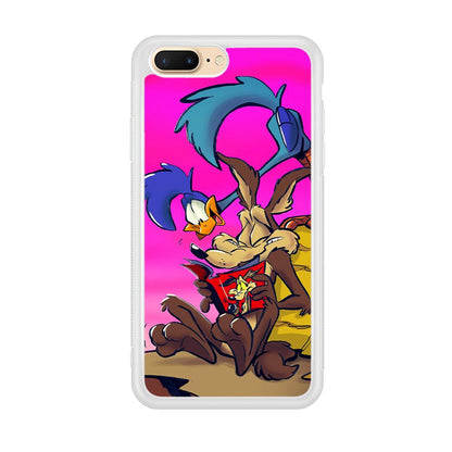 Looney Tunes Catch Road Runner iPhone 8 Plus Case-Oxvistore