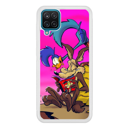 Looney Tunes Catch Road Runner Samsung Galaxy A12 Case-Oxvistore