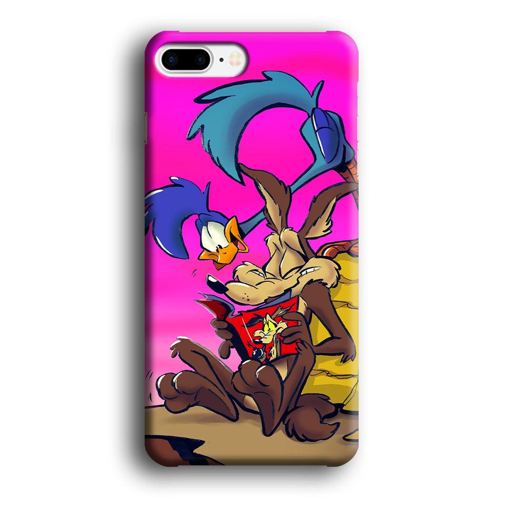 Looney Tunes Catch Road Runner iPhone 8 Plus Case-Oxvistore