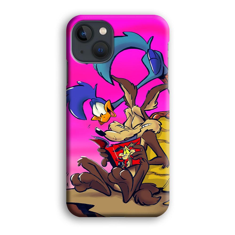 Looney Tunes Catch Road Runner iPhone 15 Plus Case-Oxvistore