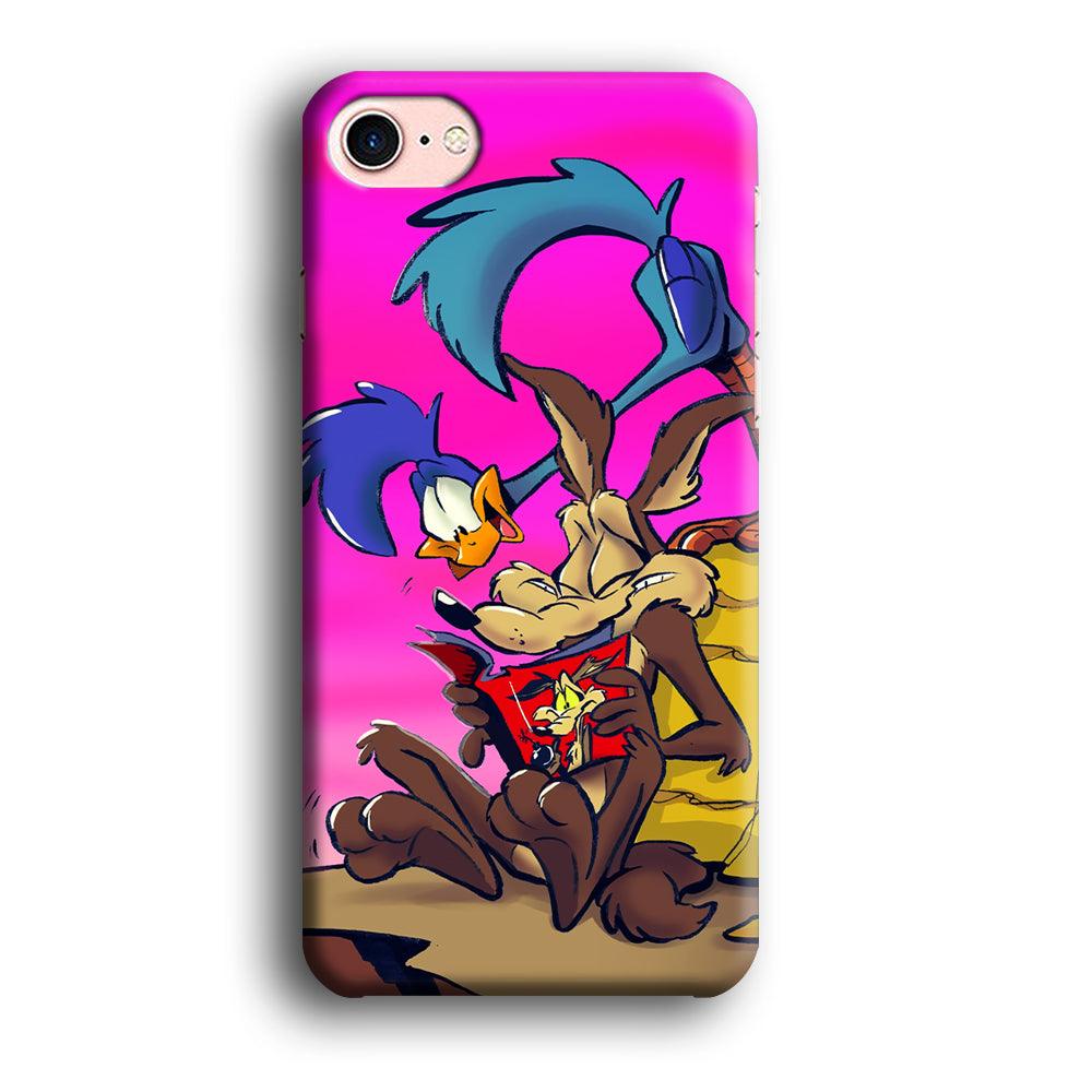 Looney Tunes Catch Road Runner iPhone 8 Case-Oxvistore