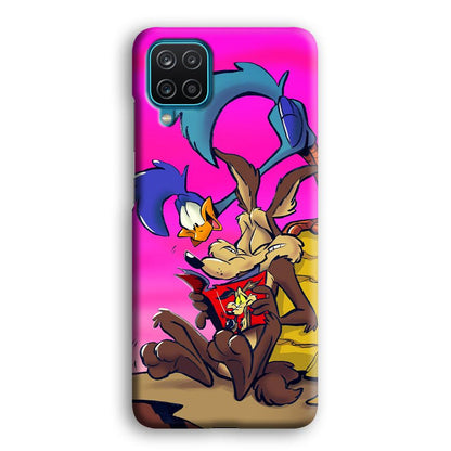 Looney Tunes Catch Road Runner Samsung Galaxy A12 Case-Oxvistore