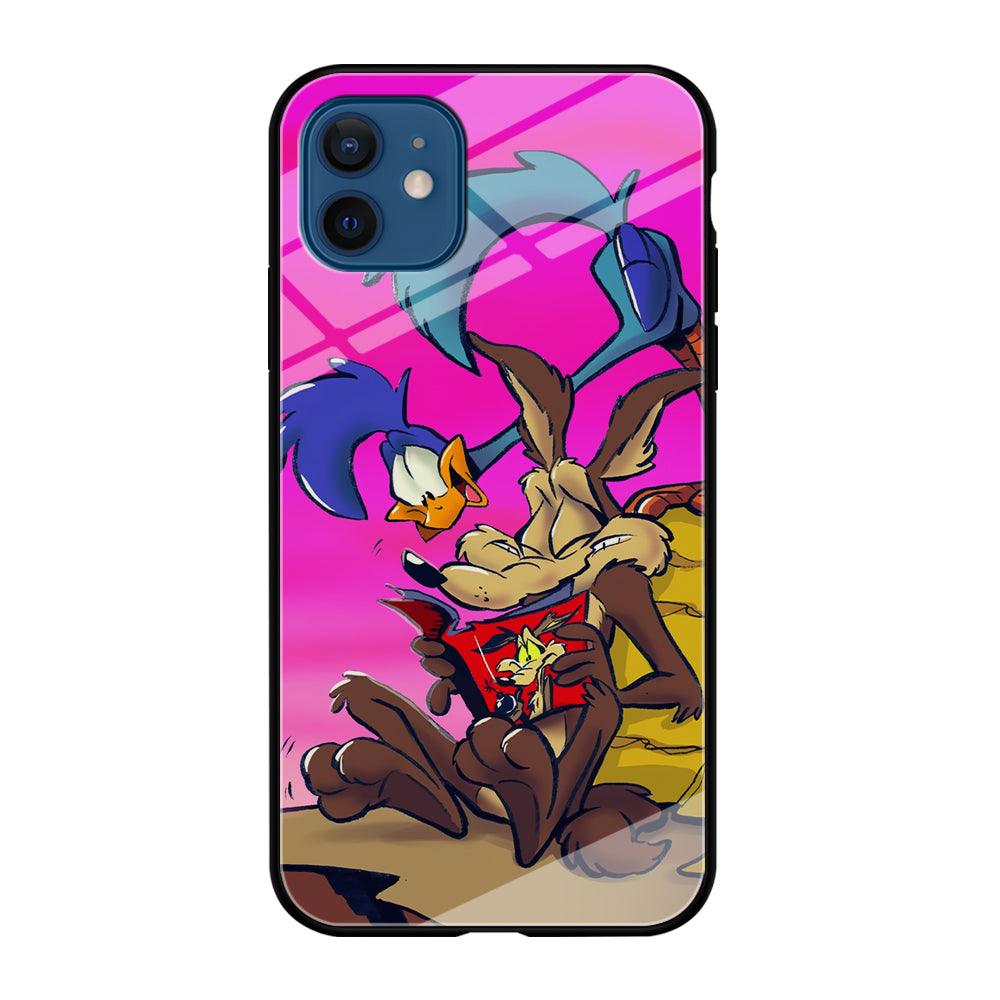 Looney Tunes Catch Road Runner iPhone 12 Case-Oxvistore