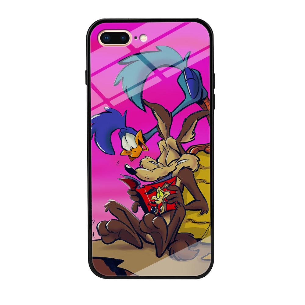 Looney Tunes Catch Road Runner iPhone 8 Plus Case-Oxvistore