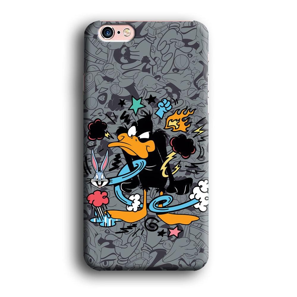 Looney Tunes Daffy in Anger iPhone 6 | 6s Case-Oxvistore