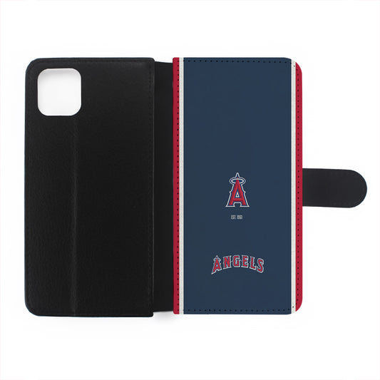 Los Angeles Angels Logo Flip Wallet Phone Case