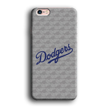 Los Angeles Dodgers Grey Patern Word iPhone 6 Plus | 6s Plus Case-Oxvistore