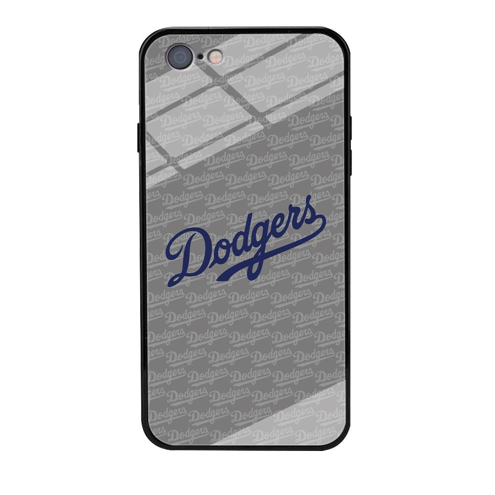 Los Angeles Dodgers Grey Patern Word iPhone 6 Plus | 6s Plus Case-Oxvistore