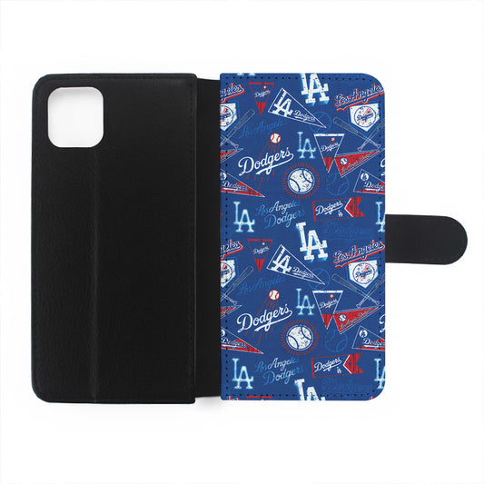 Los Angeles Dodgers Retro Flip Wallet Phone Case