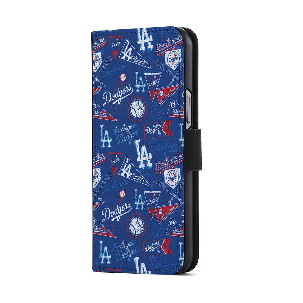 Los Angeles Dodgers Retro Flip Wallet Phone Case