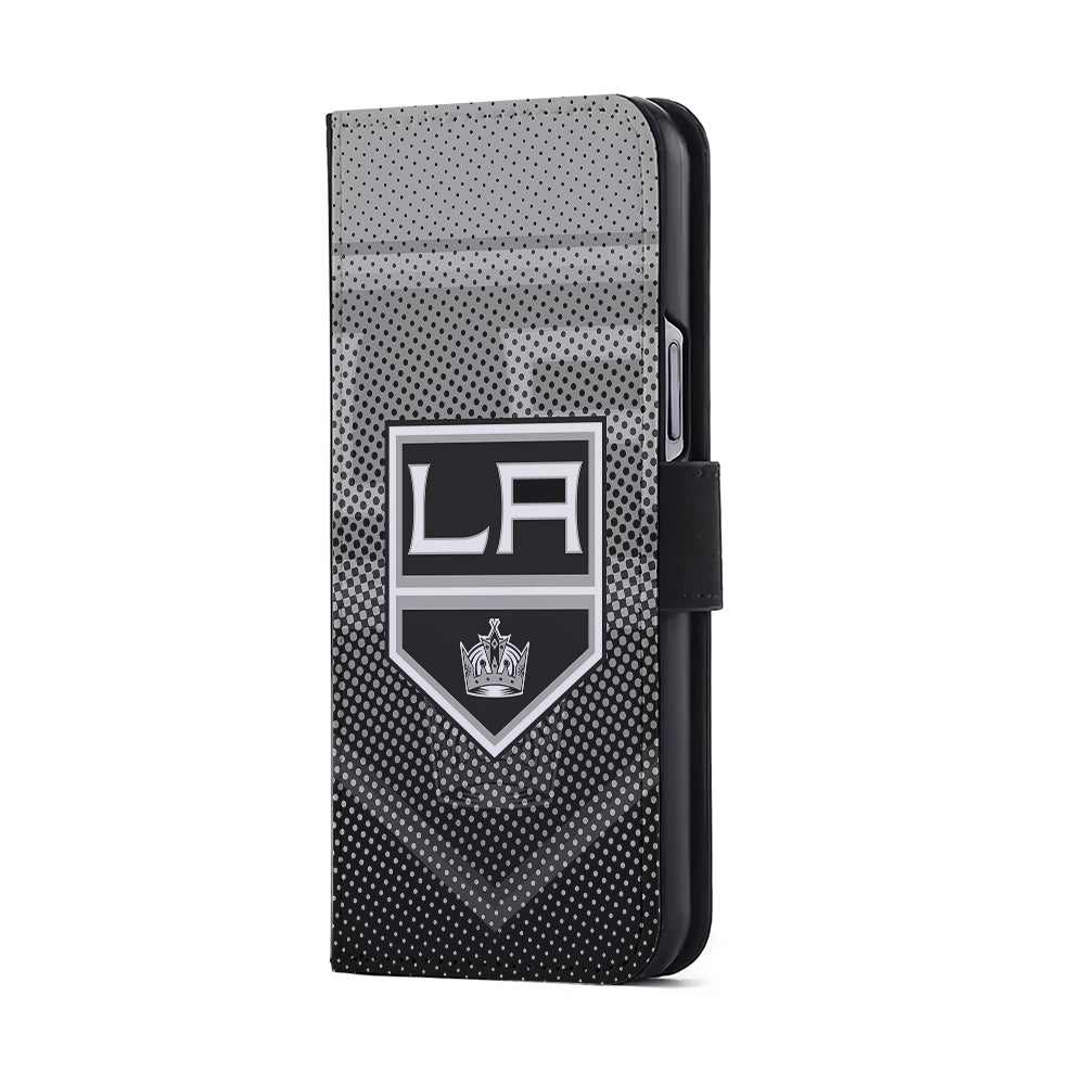 Los Angeles Kings Dot Flip Wallet Phone Case